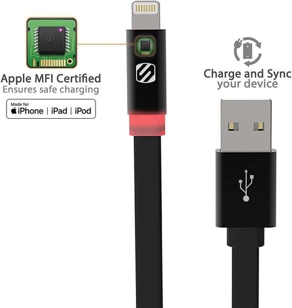 Scoche FlatOut Lightning Cable